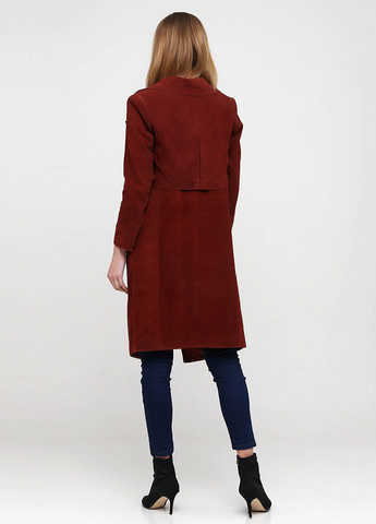 Коричневий демісезонний комплект шкіряний (жилет, болеро) Vero Moda