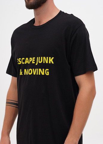 Черная футболка Hanes