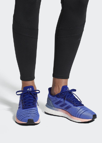 Синие всесезонные кроссовки adidas Solar Drive