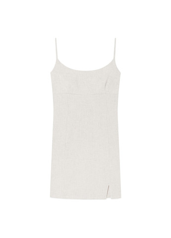 Світло-бежева кежуал сукня Stradivarius меланжева