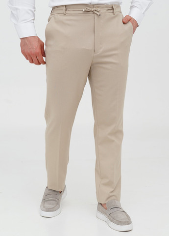 Бежевий демісезонний костюм (піджак, штани) брючний Trend Collection