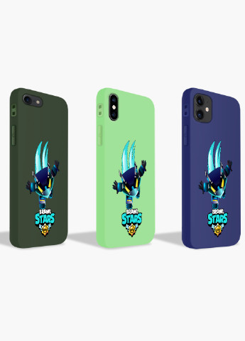 Чохол силіконовий Apple Iphone 11 Pro Темний Ворон Бравл Старс (Dark Crow Brawl Stars) (9231-1706) MobiPrint (219556193)