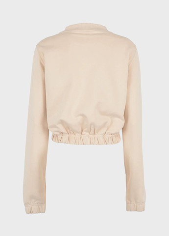 Песочный свитшот Calvin Klein Jeans логотип рваный, нашивки (366424668)