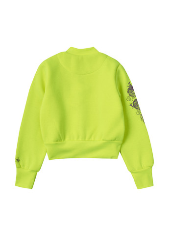 Зеленый демисезонный Бомбер O! clothing