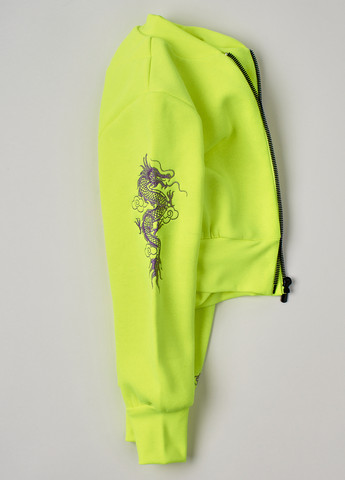 Зеленый демисезонный Бомбер O! clothing