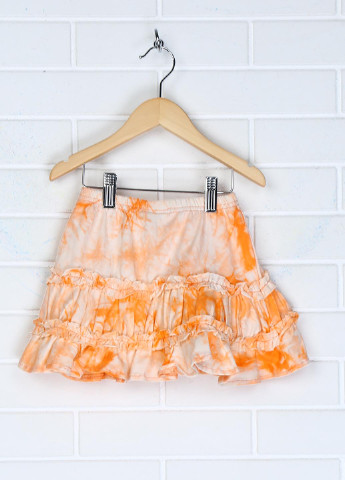 Оранжевая кэжуал юбка Motion Wear мини