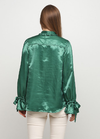 Зеленая демисезонная блуза Desires