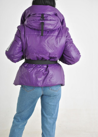 Фіолетова демісезонна куртка Fashion Club