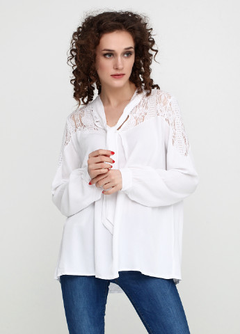 Біла блуза New Collection
