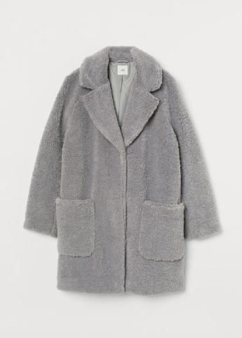 Серое демисезонное Пальто H&M