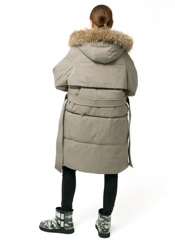 Оливкова (хакі) зимня куртка Icon