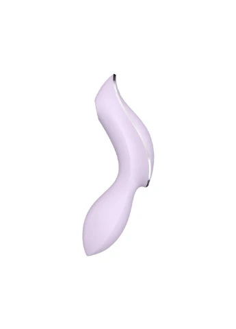Вакуумный стимулятор с вибрацией Curvy Trinity 2 Violet Satisfyer (255073589)