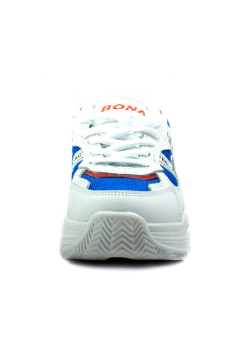 Белые демисезонные кроссовки Bona