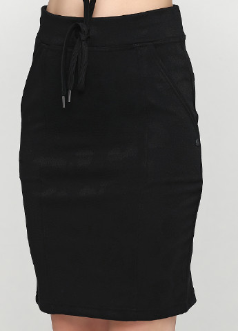 Черная кэжуал однотонная юбка Minus карандаш
