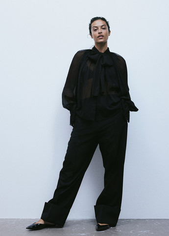Чорна блуза H&M
