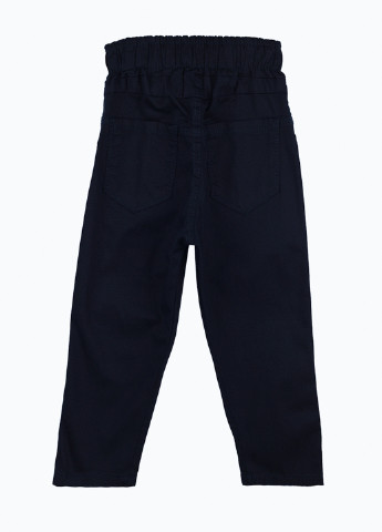 Темно-синие кэжуал демисезонные зауженные брюки Toontoy