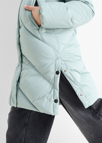 Серо-голубая зимняя куртка C&A