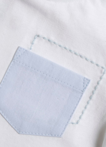 Белая летняя футболка Chicco