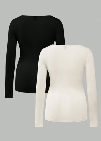 Лонгслив для беременных (2шт.) SHEIN (366748587)