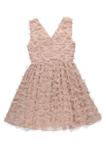 Пудрова святковий, кежуал сукня кльош Choklate однотонна