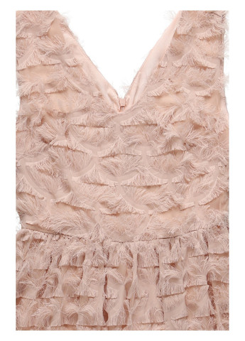 Пудрова святковий, кежуал сукня кльош Choklate однотонна