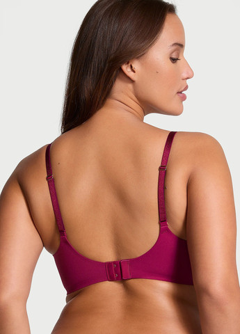 Бордовый демисезонный комплект (бюстгальтер, трусики) Victoria's Secret