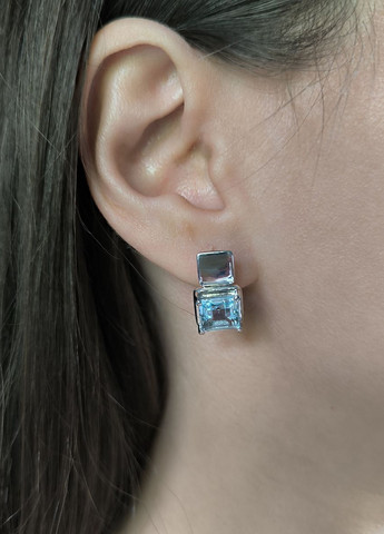 Серьги Silver Flame (354214498)