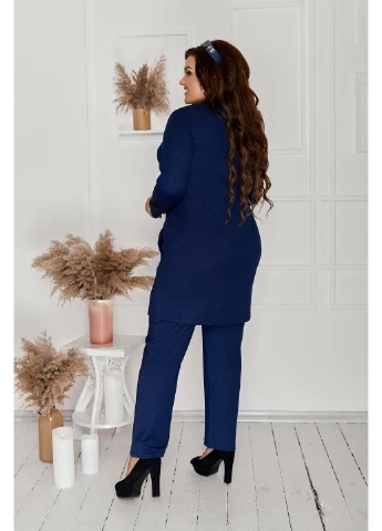 Костюм 163-3 56 Синій N.N.C.Fashion (223390540)
