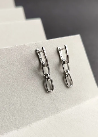 Сережки Silver Flame (317284636)