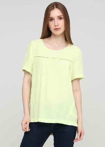 Светло-желтая летняя блуза Next