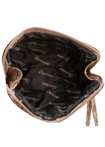 Женская кожаная косметичка 21х11,5х6 см Desisan (255710724)