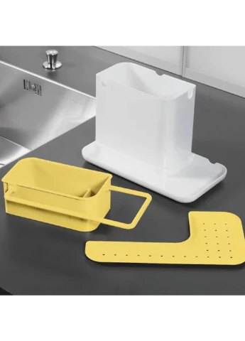 Органайзер для раковини PRC Kitchen Shelf Sink tidy Жовтий Good Idea (244580475)