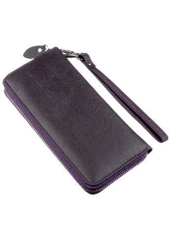 Жіночий шкіряний гаманець-клатч 9х18,5 см st leather (252129079)
