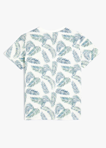 Комбинированная летняя футболка KOTON