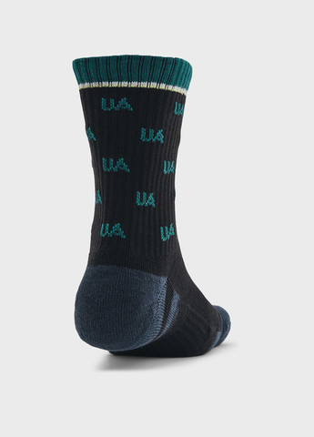 Чёрные носки (2 пары) Under Armour логотипы (315696951)