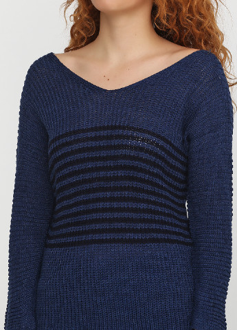 Темно-синій демісезонний пуловер пуловер Eser