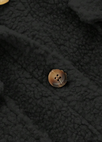 Черная зимняя куртка SHEIN