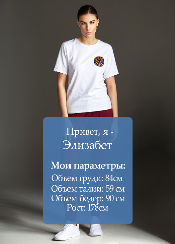Белая всесезон футболка NKsport
