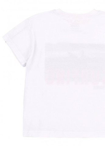 Белая футболка для мальчика (фб872)белый Бемби