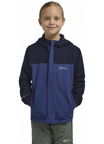 Темно-синя демісезонна вітровка Jack Wolfskin TUCAN JACKET K