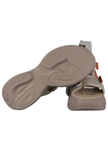 Бежевые женские босоножки 198336 Pino Dangio на липучке