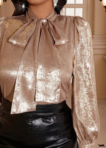 Золотая блуза SHEIN