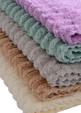 Полотенце (5 шт.), 35х75 см Soho однотонный комбинированный