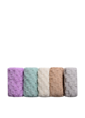 Полотенце (5 шт.), 35х75 см Soho однотонный комбинированный