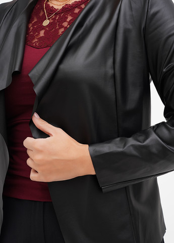 Черный женский жакет Terranova однотонный - демисезонный