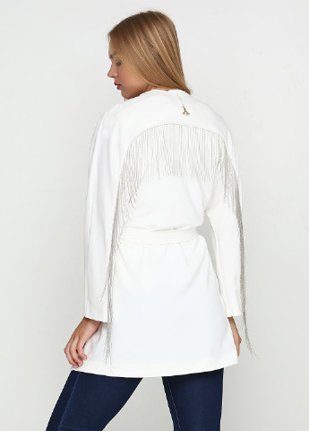 Белое демисезонное Пальто Armin Studio by Wera Berto
