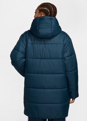 Темно-зеленая демисезонная куртка fz5903-478 куртка-пальто Nike W NSW TF SNFL NK CLSC PRKA