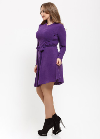 Фиолетовое кэжуал платье Charm Collection однотонное