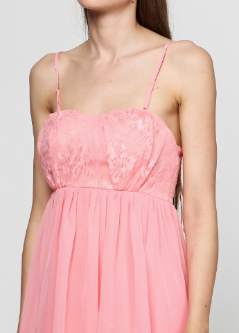 Рожева коктейльна сукня NLY Blush однотонна