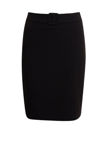 Черная кэжуал, офисная однотонная юбка Orsay карандаш